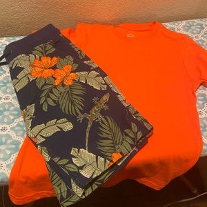 Boy short set